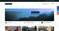 Desktop Screenshot of canyoncoolers.com